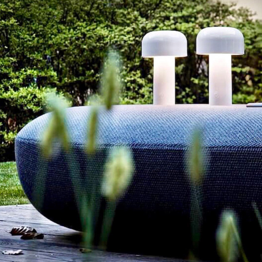 Italian Designer Rechargeable Mushroom Table Lamp - Gitelle