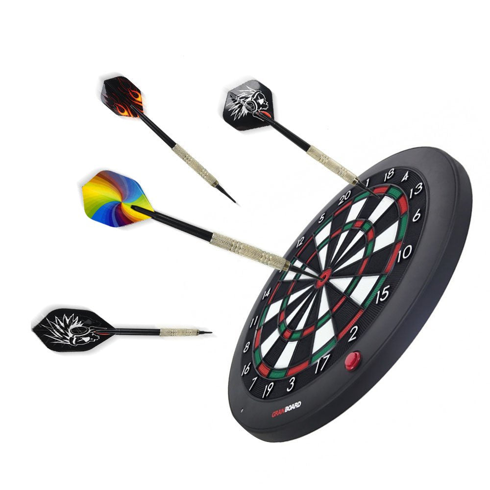 Darts Plastic Tip Set for Electronic Dartboards (12 Pieces) - Gitelle