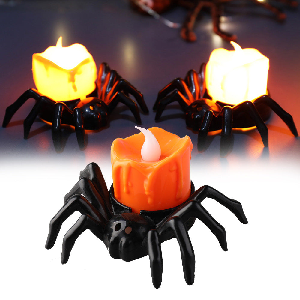 Halloween Spider Candlestick Lamp - Gitelle