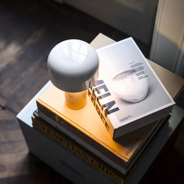 Italian Designer Rechargeable Mushroom Table Lamp - Gitelle