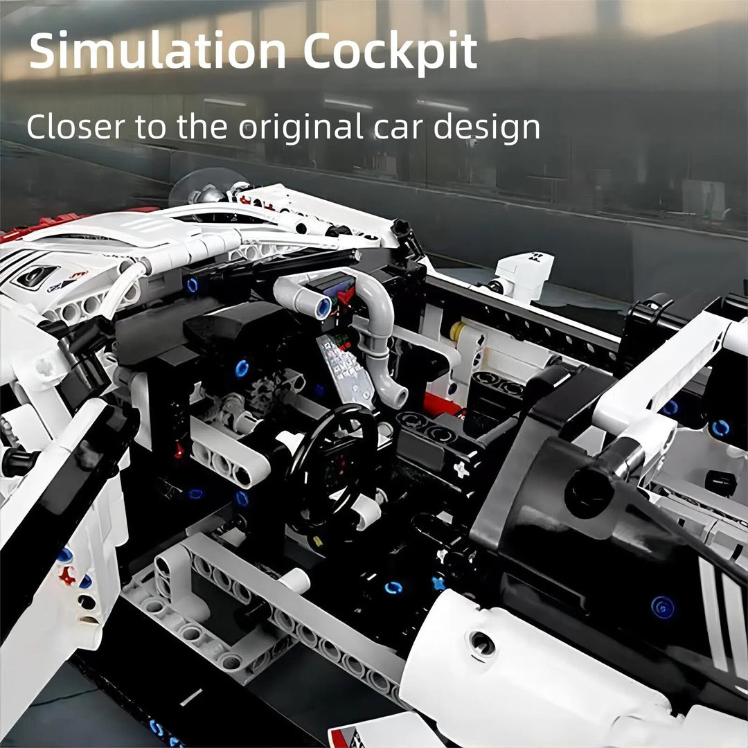 Classic Racing Sports Car Building Kit: Unleash Creativity & Imagination! - Gitelle