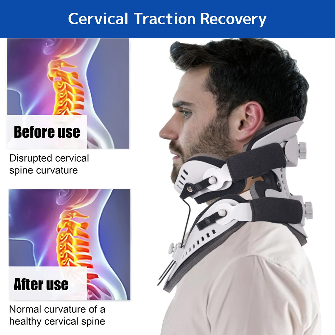 Adjustable Cervitrax Neck Traction Collar