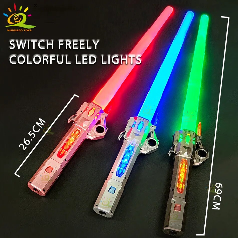 Heavy Dueling RGB Laser Sword Toy - Gitelle