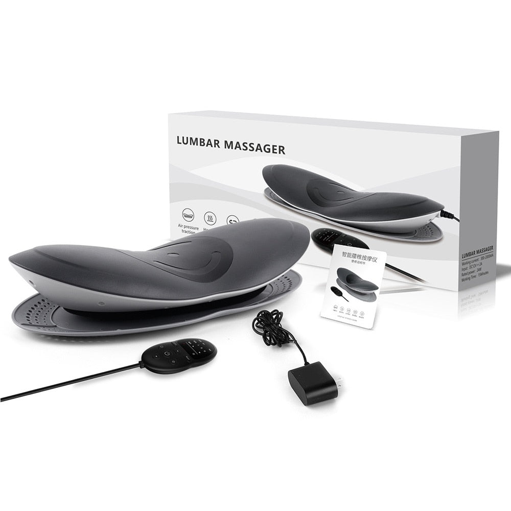 Spectrum Therapy Lumbar Massager - Intelligent Hot Compress & Dynamic Traction - Gitelle