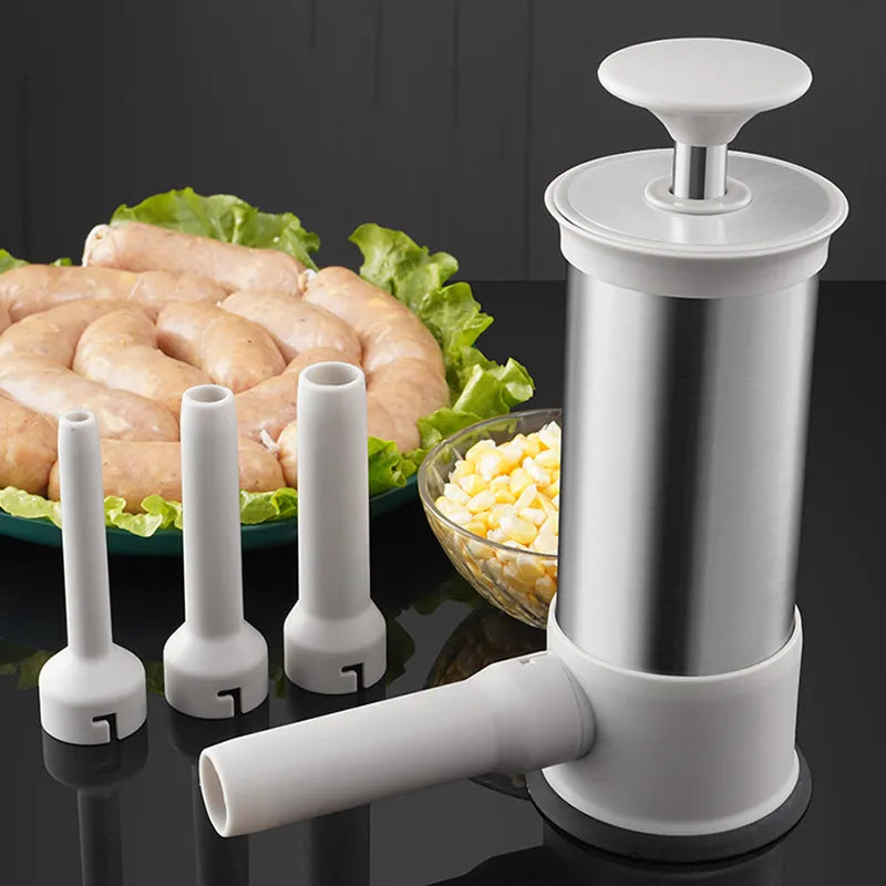 Sausage Stuffer With Stuffing Tubes