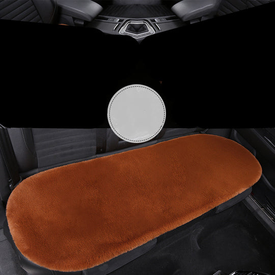 Plush Car Seat Cushion