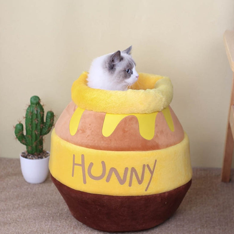 Honey Jar Cat Bed