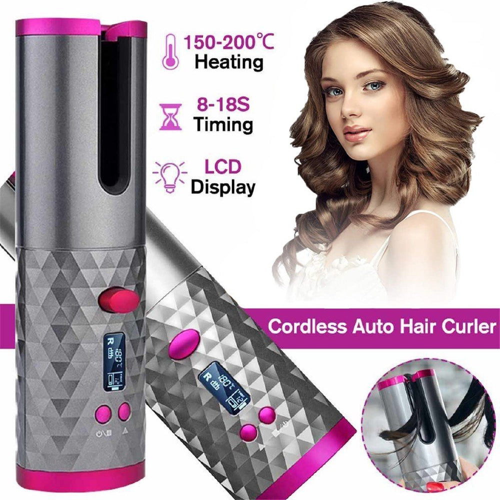Cordless Automatic Hair Curler - Gitelle
