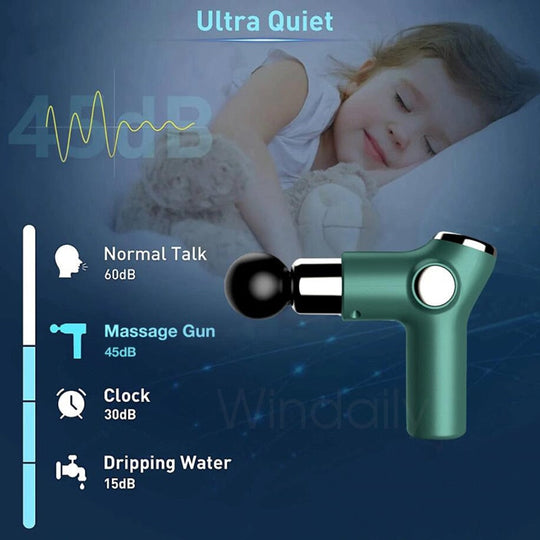 Mini LCD Massage Gun - Gitelle