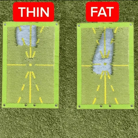 Golf Training Mat for Swing Detection Batting - Gitelle