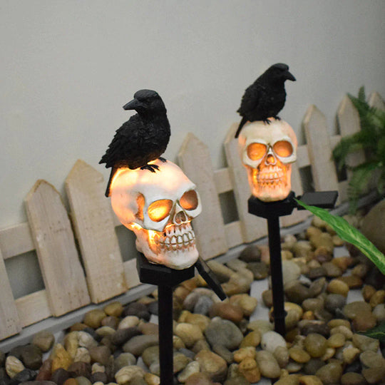 Skull Garden Solar Decorative Lights - Gitelle