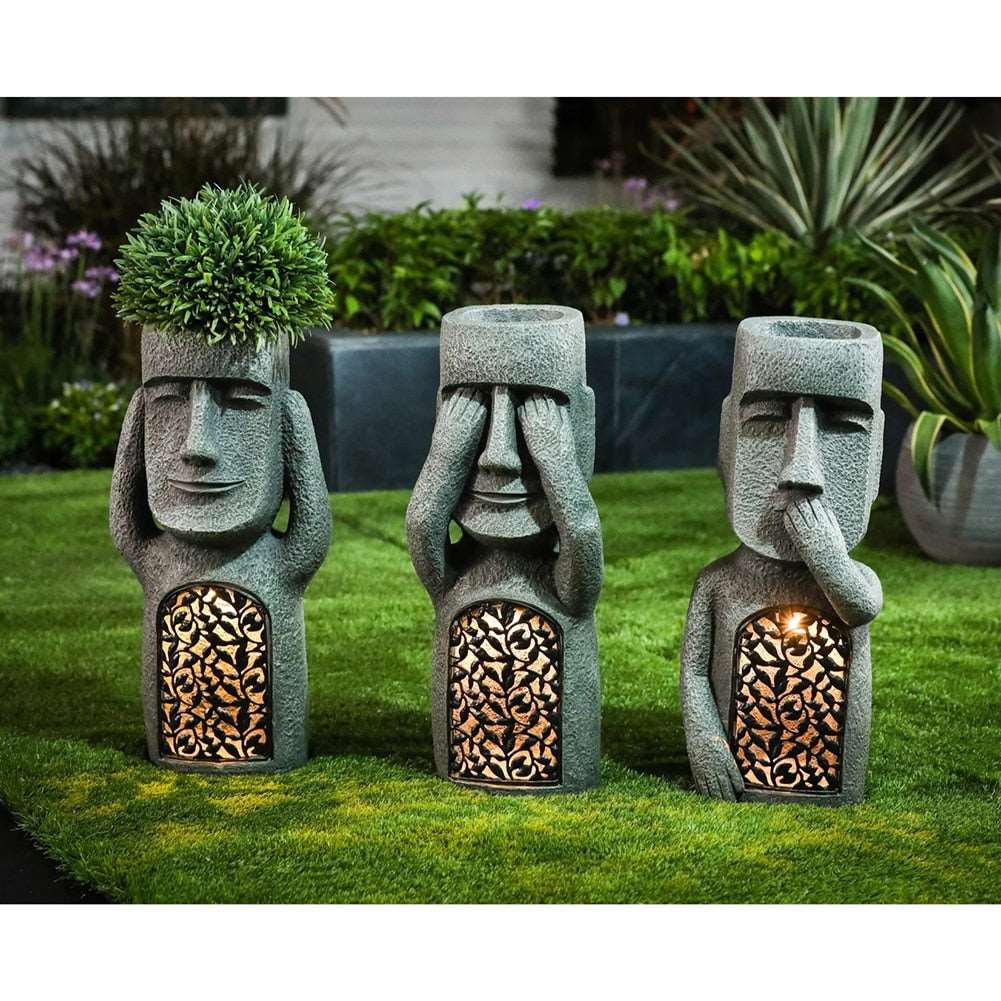 Easter Island Garden Decoration - Gitelle