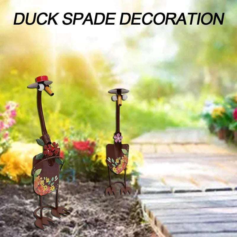 Cute Duck Garden Art Shovel Decoration - Gitelle