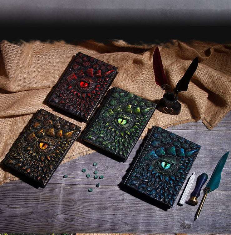3D Dragon Hardcover Embossed Journal - Gitelle