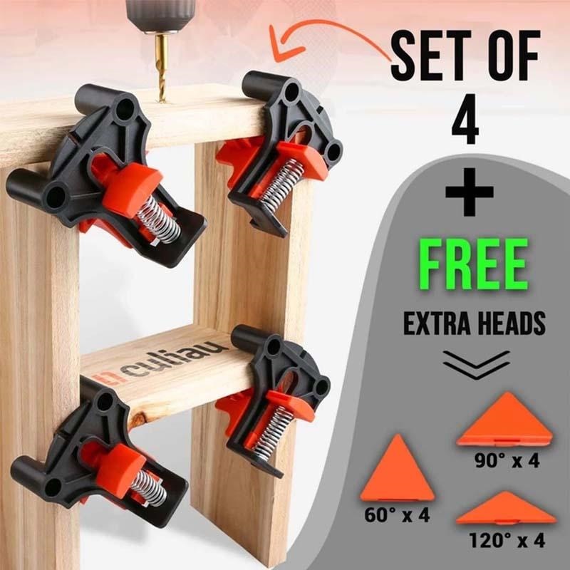 ProClamp 12PCS Wood Angle Clamps - Perfect Corner Holder for Woodworking - Gitelle