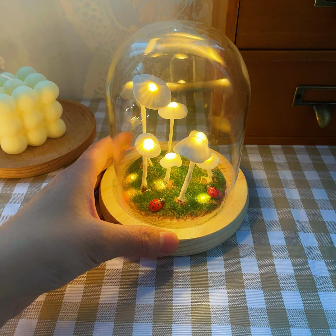 Handmade Mushroom Led Night Lamp - Gitelle