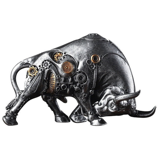 Mechanical Style Bull Statue - Gitelle
