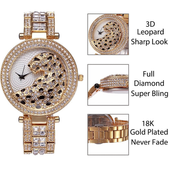 Miss Fox™️ Women Luxury Diamond Watch - Gitelle