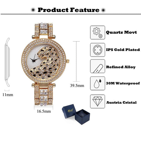 Miss Fox™️ Women Luxury Diamond Watch - Gitelle