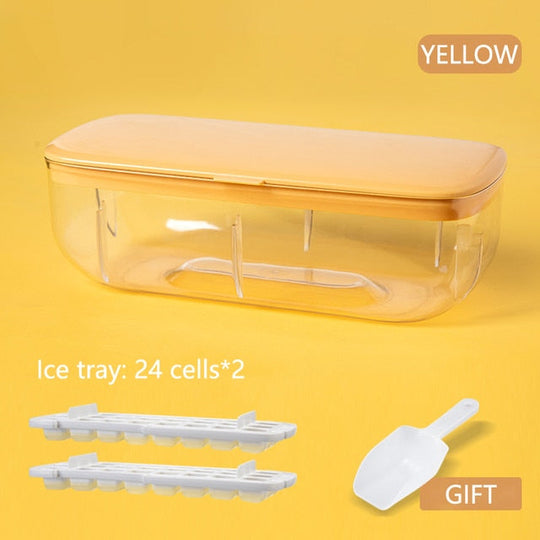 Ice Cube Tray With Storage Box - Gitelle