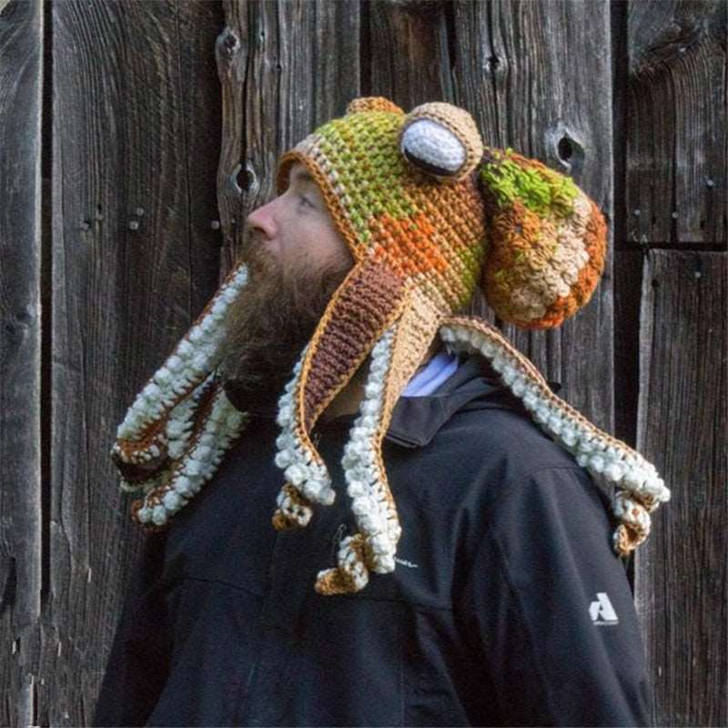 Crochet Octopus Hat - Gitelle