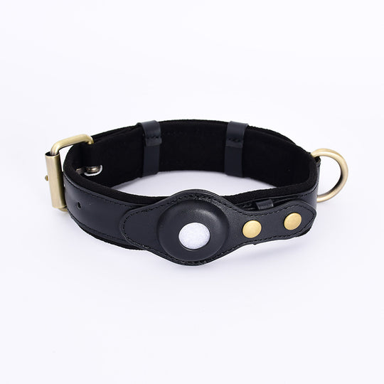 Leather Airtag Pet Collar - Gitelle