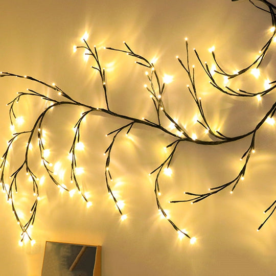 Flexible DIY Willow Vine Branch Light - Gitelle