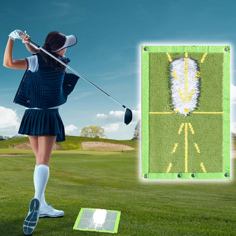 Golf Training Mat for Swing Detection Batting - Gitelle
