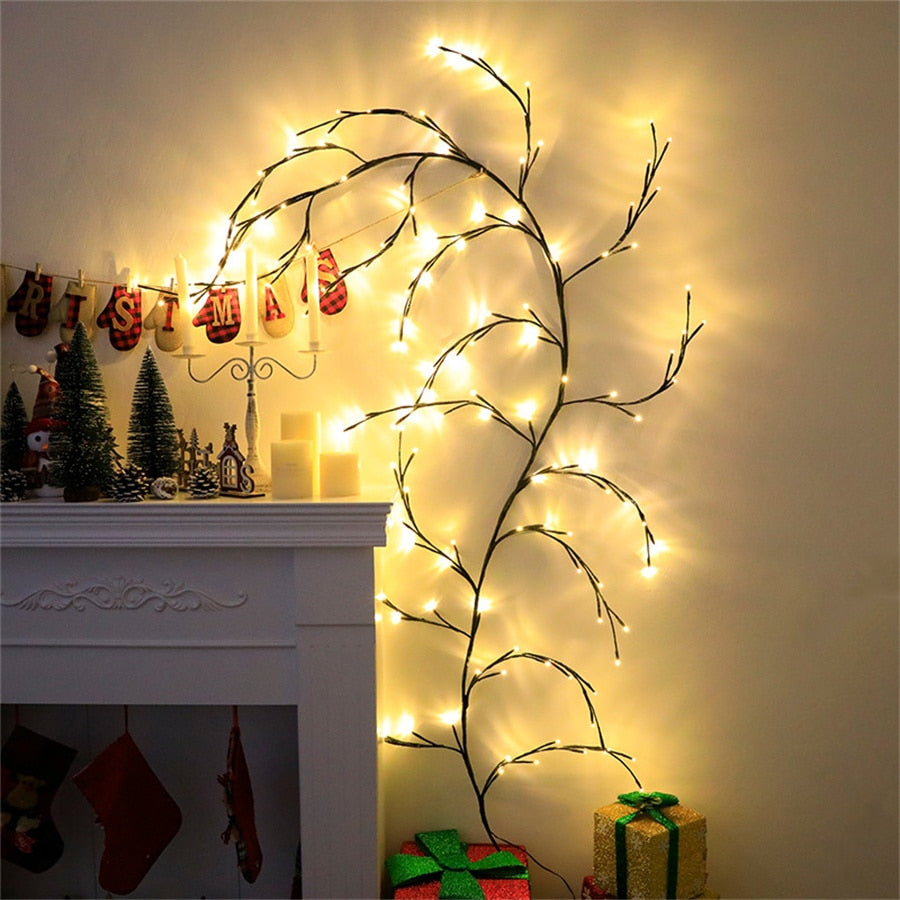 Flexible DIY Willow Vine Branch Light - Gitelle