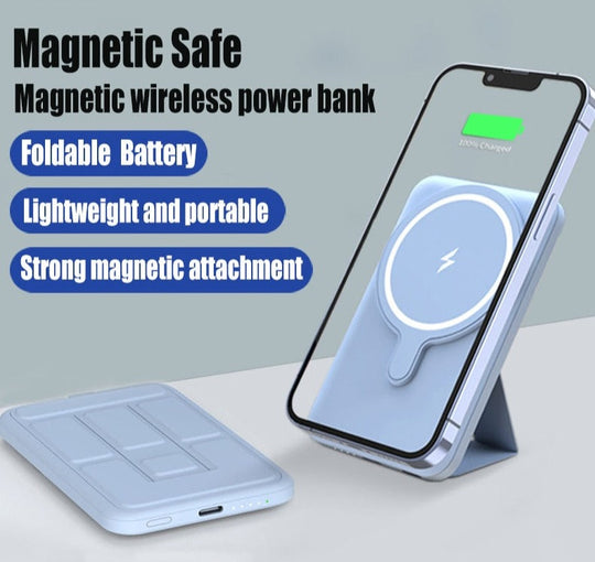 Portable Magnetic Wireless Power Bank - Gitelle