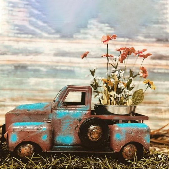 Retro Truck Mini Flower Pot - Gitelle