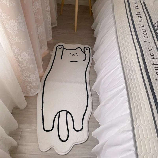 Cat Lying Rug - Gitelle