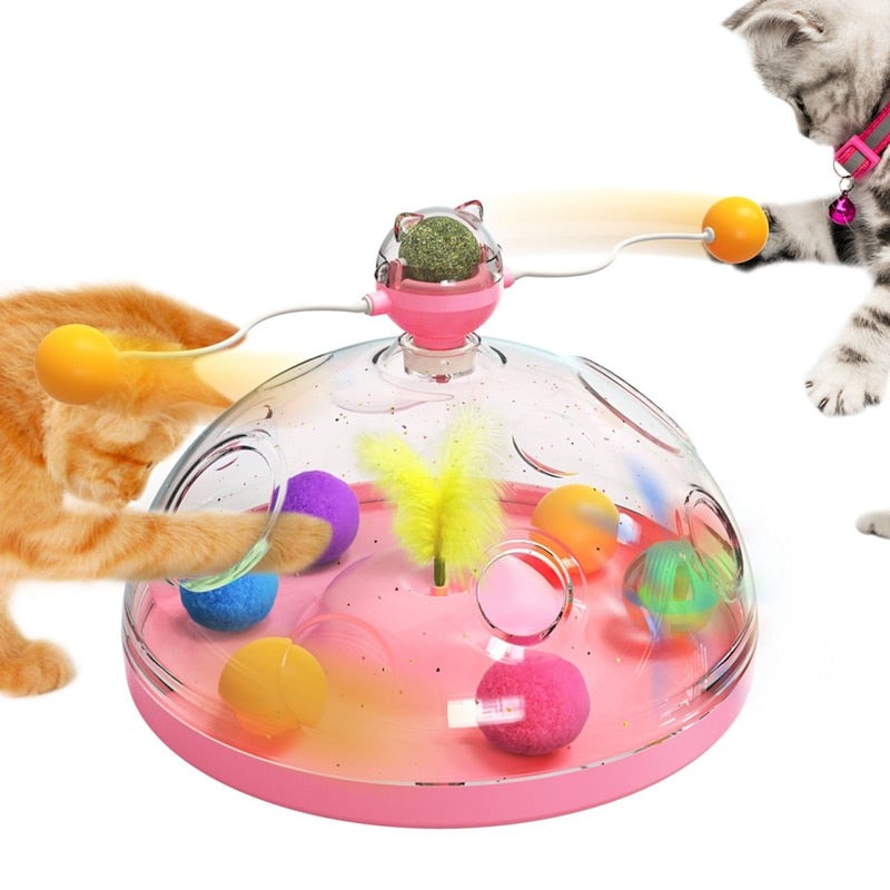 Cat Windmill Interactive Multifunctional Catnip Toy - Gitelle