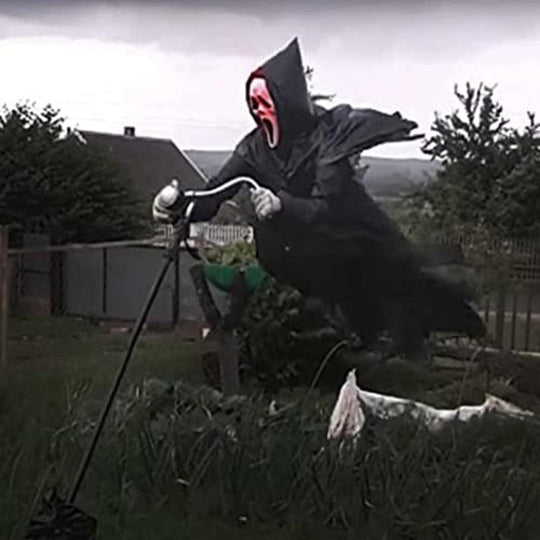 Halloween Ghost Face Scarecrow - Gitelle