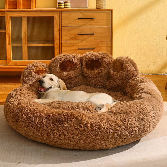Warm Bear Paw Shaped Pet Bed - Gitelle