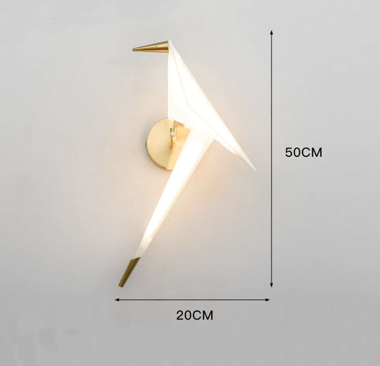 Acrylic Bird Floor Lamp - Gitelle