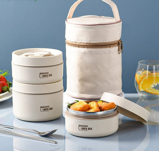 Portable Insulated Lunch Container Set - Gitelle