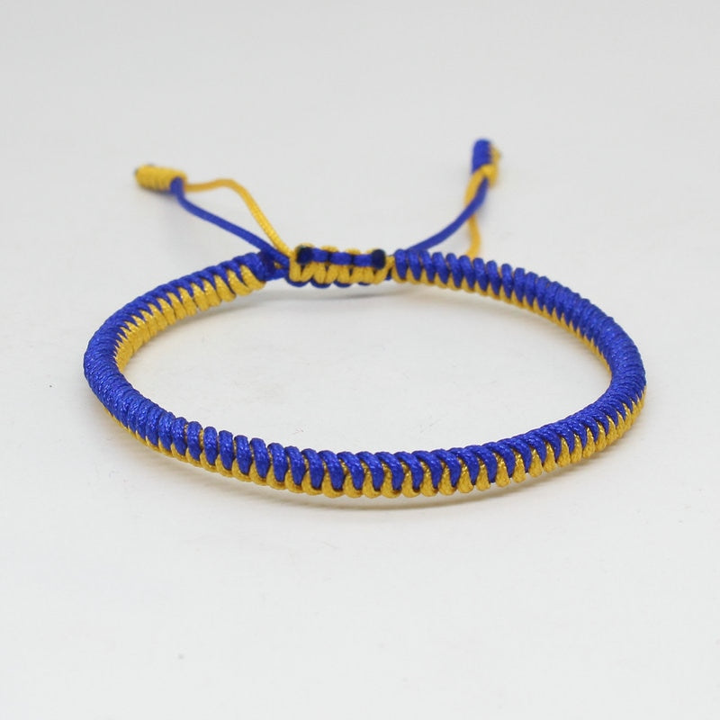 Handmade Tibetan Lucky Knots Bracelet - Ukraine - Gitelle