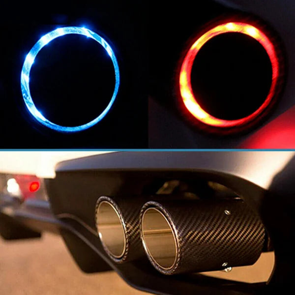 Car Fire Flame LED Exhaust Pipe - Gitelle