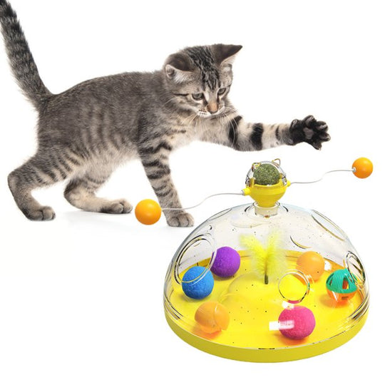 Cat Windmill Interactive Multifunctional Catnip Toy - Gitelle