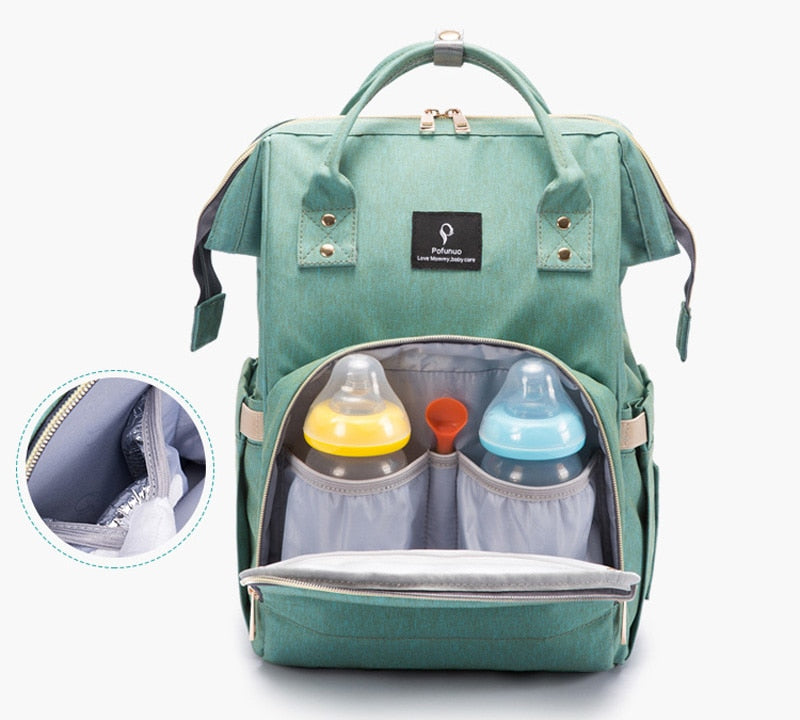 NEW Waterproof Baby Diaper Bag With USB Interface - Gitelle