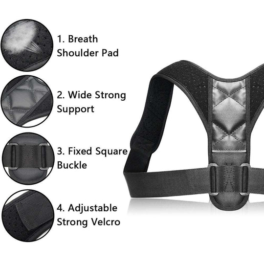 BodyWellness™ Adjustable Posture Corrector - Gitelle