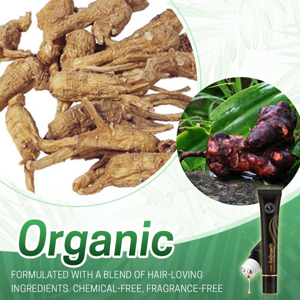 Regrowth™ Organic Hair Serum Roller - Gitelle